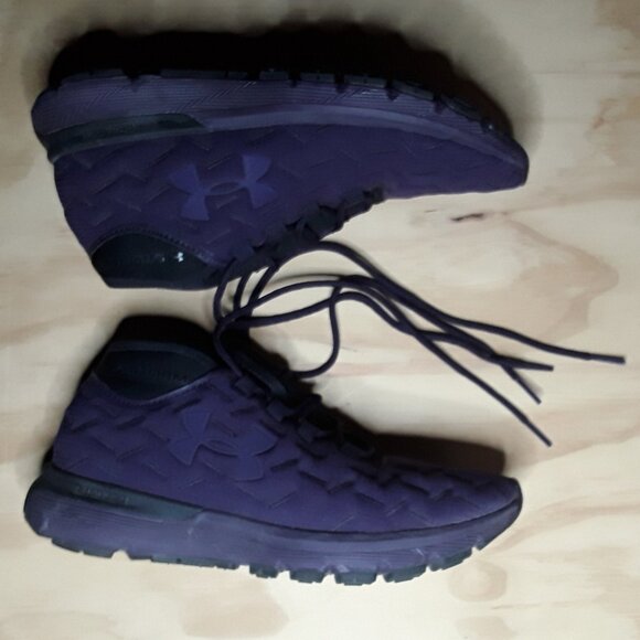 Under Armour | Women’s UA Coldgear Reactor | Purple and Black | Size 8 - Picture 3 of 16